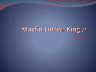 Martin Luther King Jr.