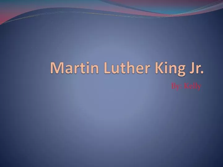 martin luther king jr