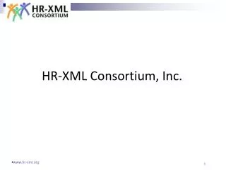 HR-XML Consortium, Inc.