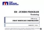 EB - JUMBO PROGRAM Training - slide 1