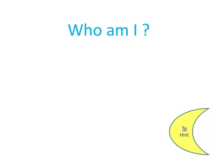 who am i