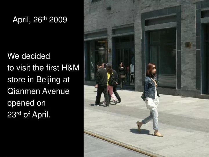 april 26 th 2009