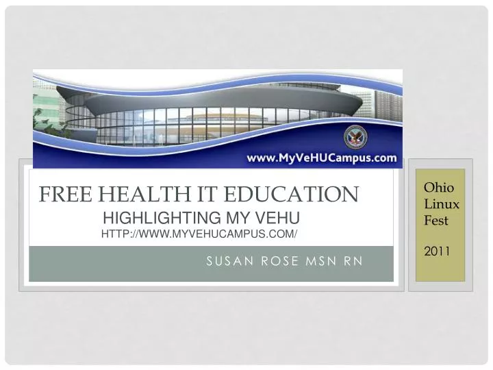 free health it education highlighting my vehu http www myvehucampus com