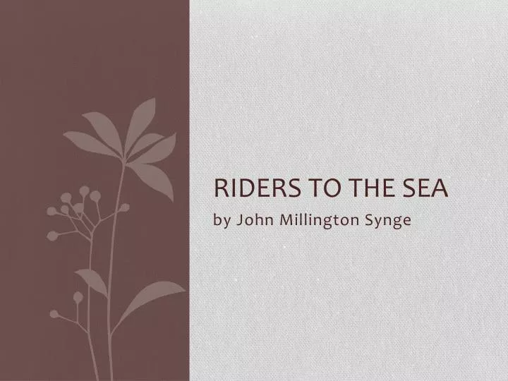 riders to the sea