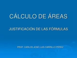 c lculo de reas