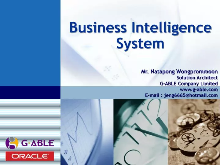 business intelligence system