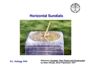 Horizontal Sundials