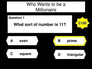 Who Wants to be a Millionaire