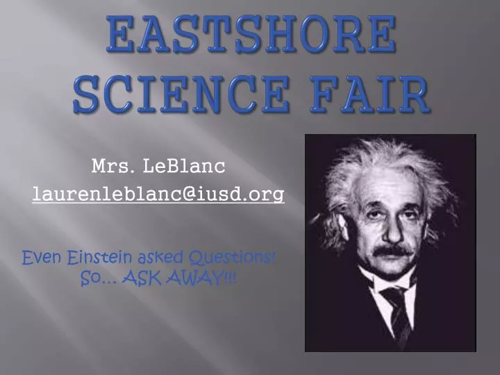 eastshore science fair