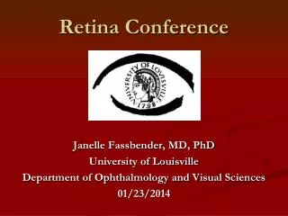 Retina Conference