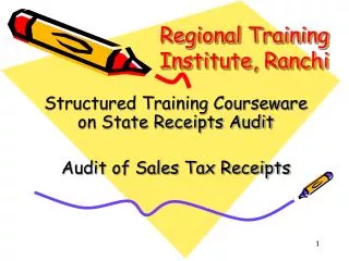 Regional Training Institute, Ranchi