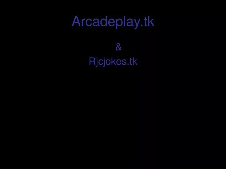 arcadeplay tk