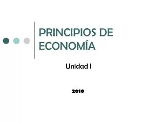 principios de econom a