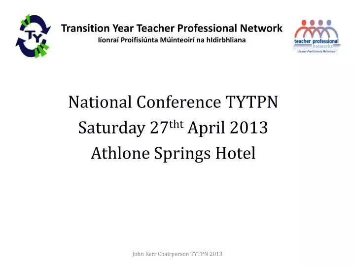 transition year teacher professional network i o nra proifisi nta m inteoir na hidirbhliana