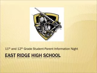 East Ridge High School