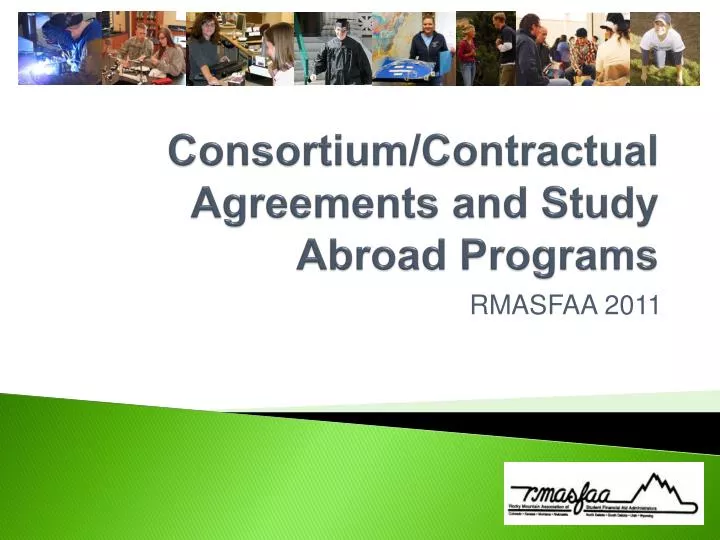 consortium contractual agreements and study abroad programs