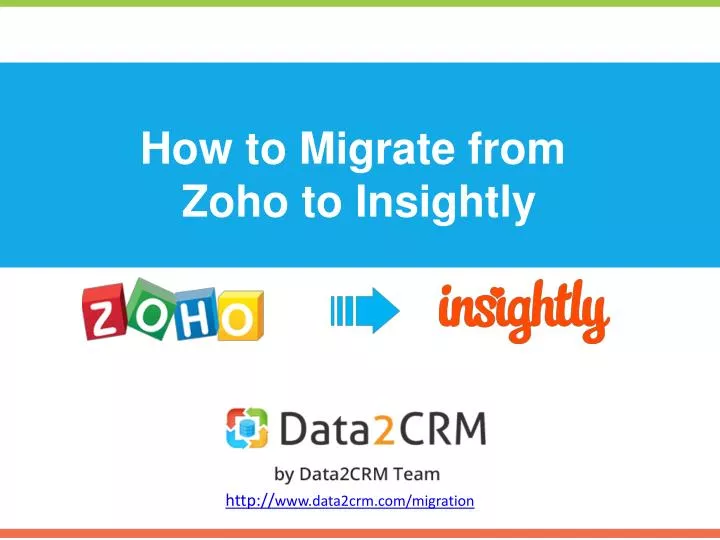 how to migrate from zoho to insightly