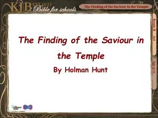 The Finding of the Saviour in the Temple