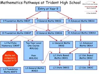 Mathematics Pathways at Trident High School