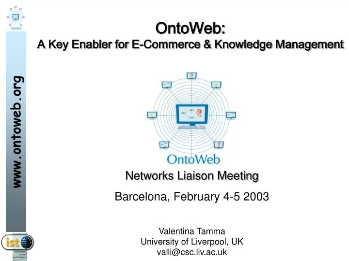 ontoweb a key enabler for e commerce knowledge management