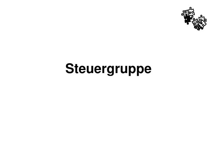 steuergruppe