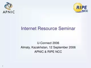 Internet Resource Seminar