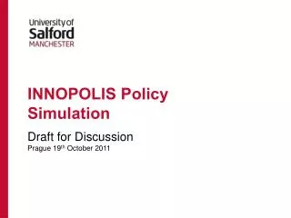 INNOPOLIS Policy Simulation