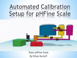 Automated Calibration Setup for pHFine Scale sensor