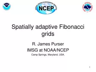 Spatially adaptive Fibonacci grids