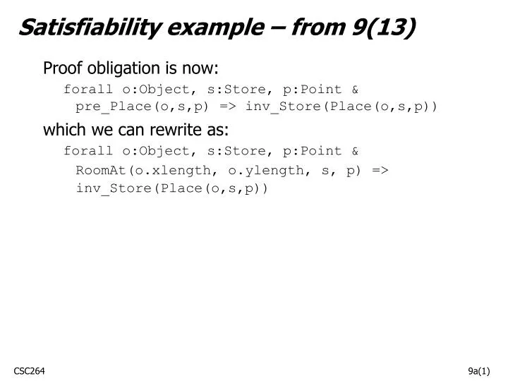 satisfiability example from 9 13