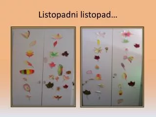listopadni listopad