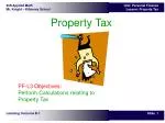 Property Tax - slide 1