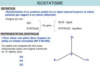 isostatisme