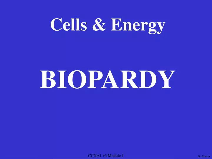 cells energy