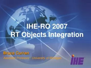 IHE-RO 2007 RT Objects Integration