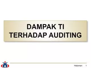 dampak ti terhadap auditing