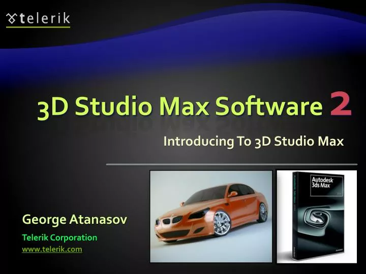 3d studio max software 2