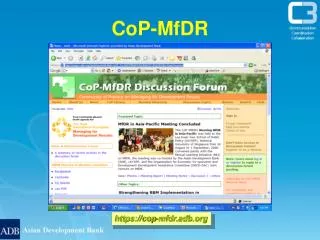 cop mfdr