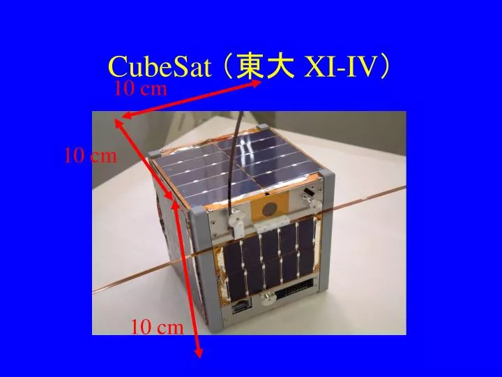 cubesat xi iv