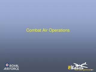 Combat Air Operations