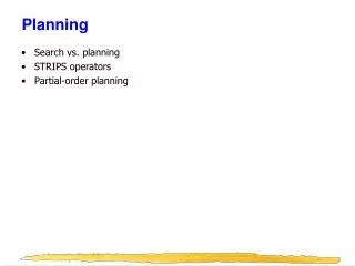 Planning