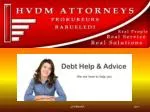 Debt Review Services: Affordable Solutions & Legal Protection | JJ PIENAAR - slide 1