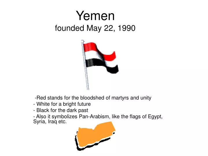 yemen founded may 22 1990