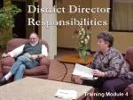 Duties and Responsibilities of Conservation District Directors - slide 1