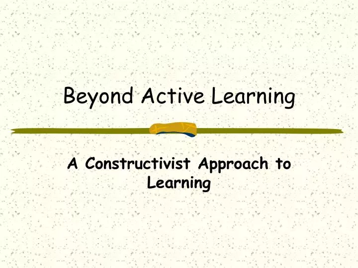beyond active learning