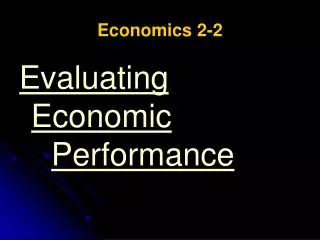 Economics 2-2