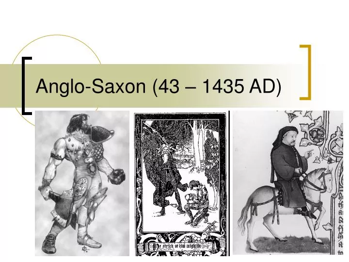 anglo saxon 43 1435 ad