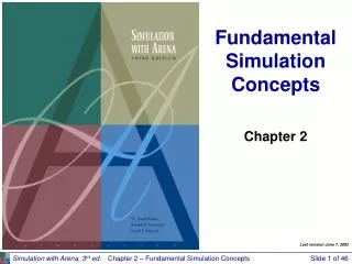 fundamental simulation concepts