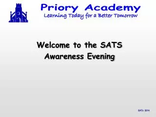 Welcome to the SATS Awareness Evening