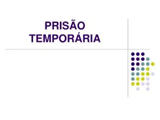 pris o tempor ria